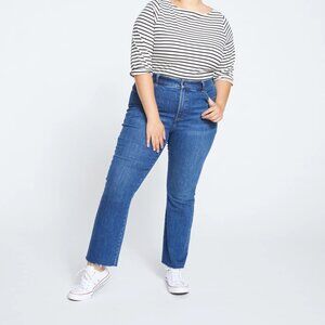 NWT Universal Standard Sinead High Rise Bootcut Jeans, Size 4